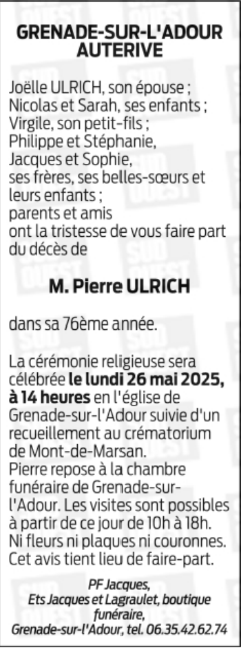 Image Annonce nécrologique