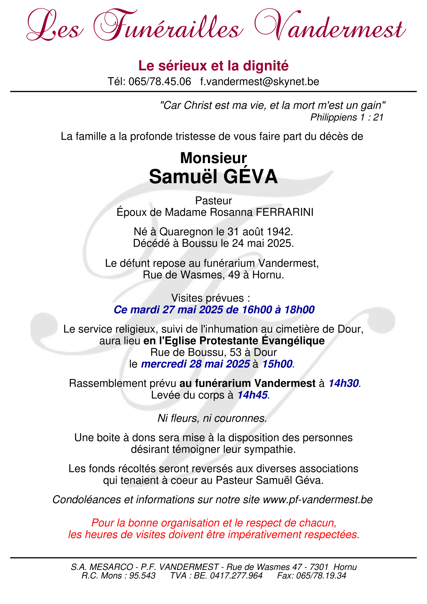 Image Annonce nécrologique