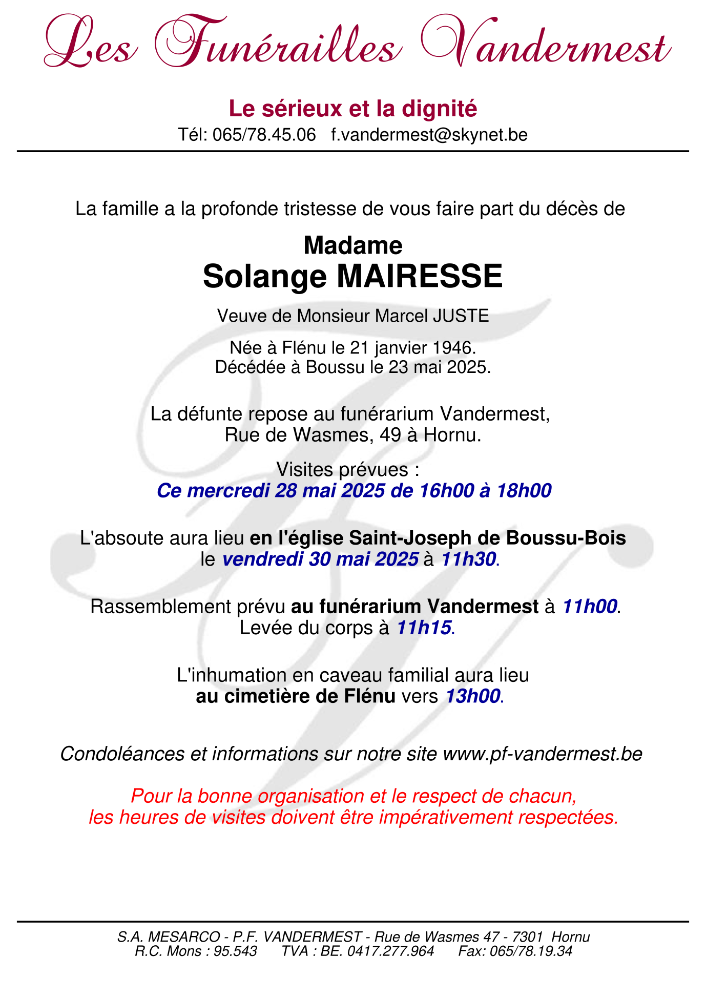 Image Annonce nécrologique