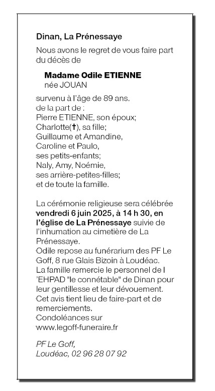 Image Annonce nécrologique