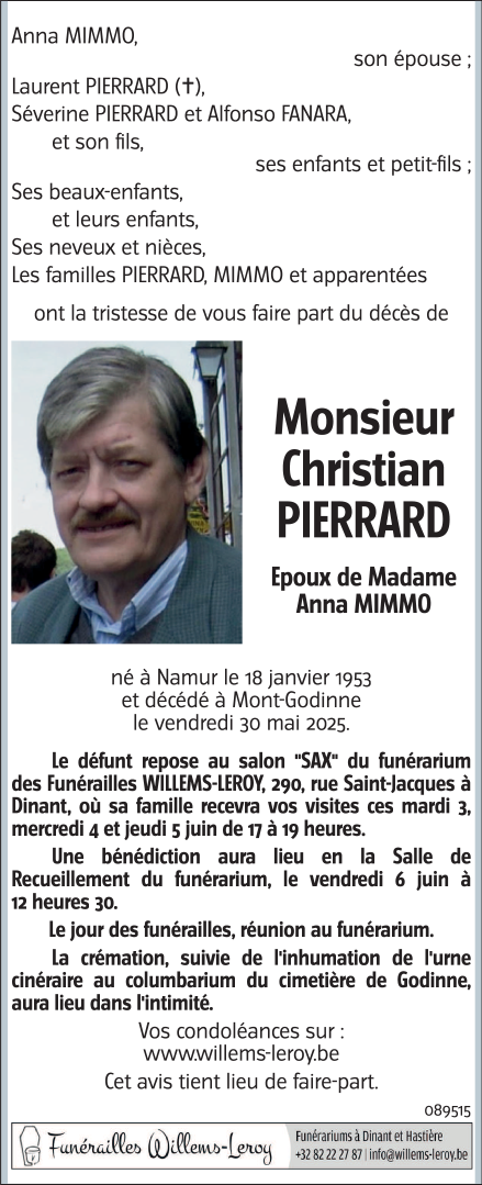 Image Annonce nécrologique
