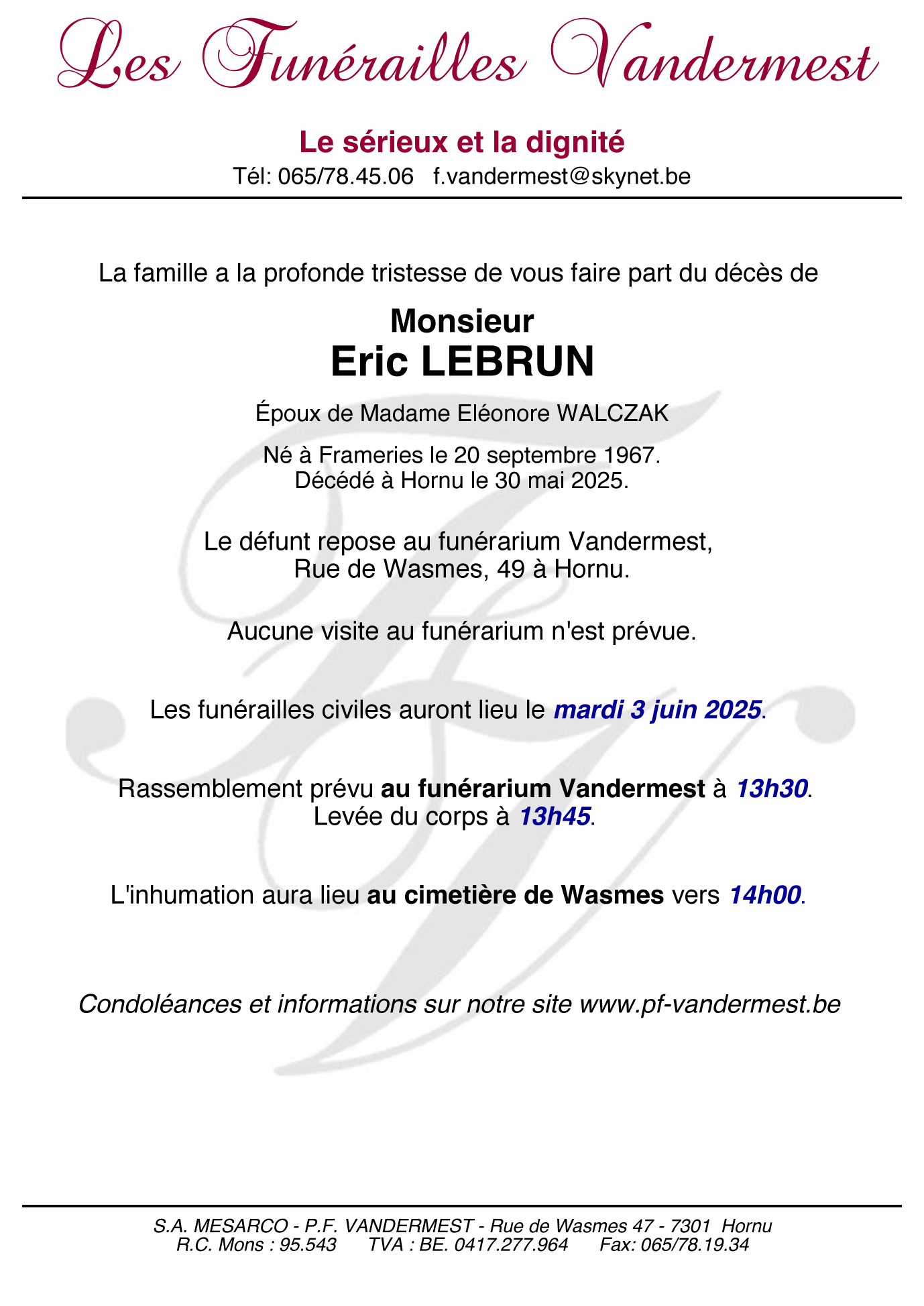 Image Annonce nécrologique