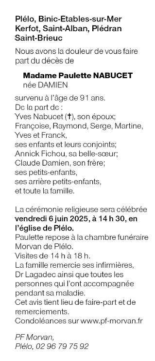Image Annonce nécrologique
