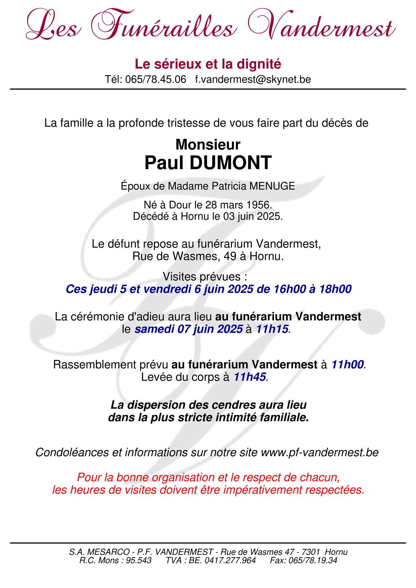 Image Annonce nécrologique