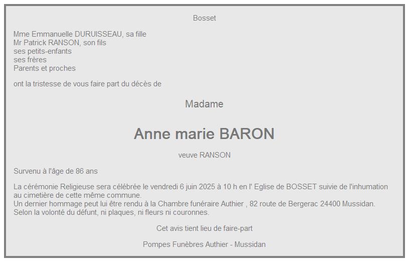 Image Annonce nécrologique