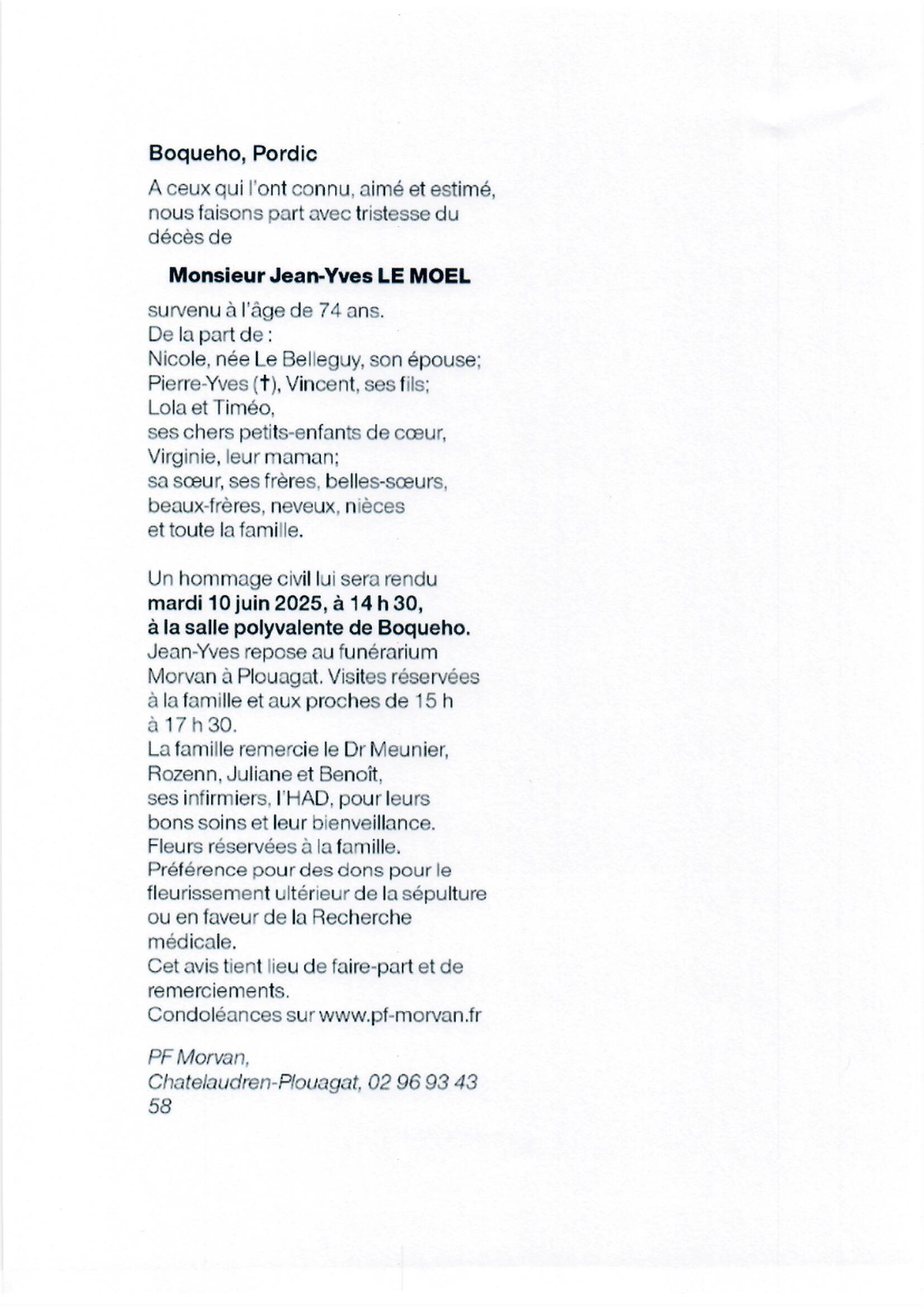 Image Annonce nécrologique