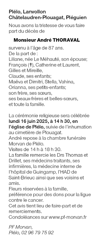 Image Annonce nécrologique