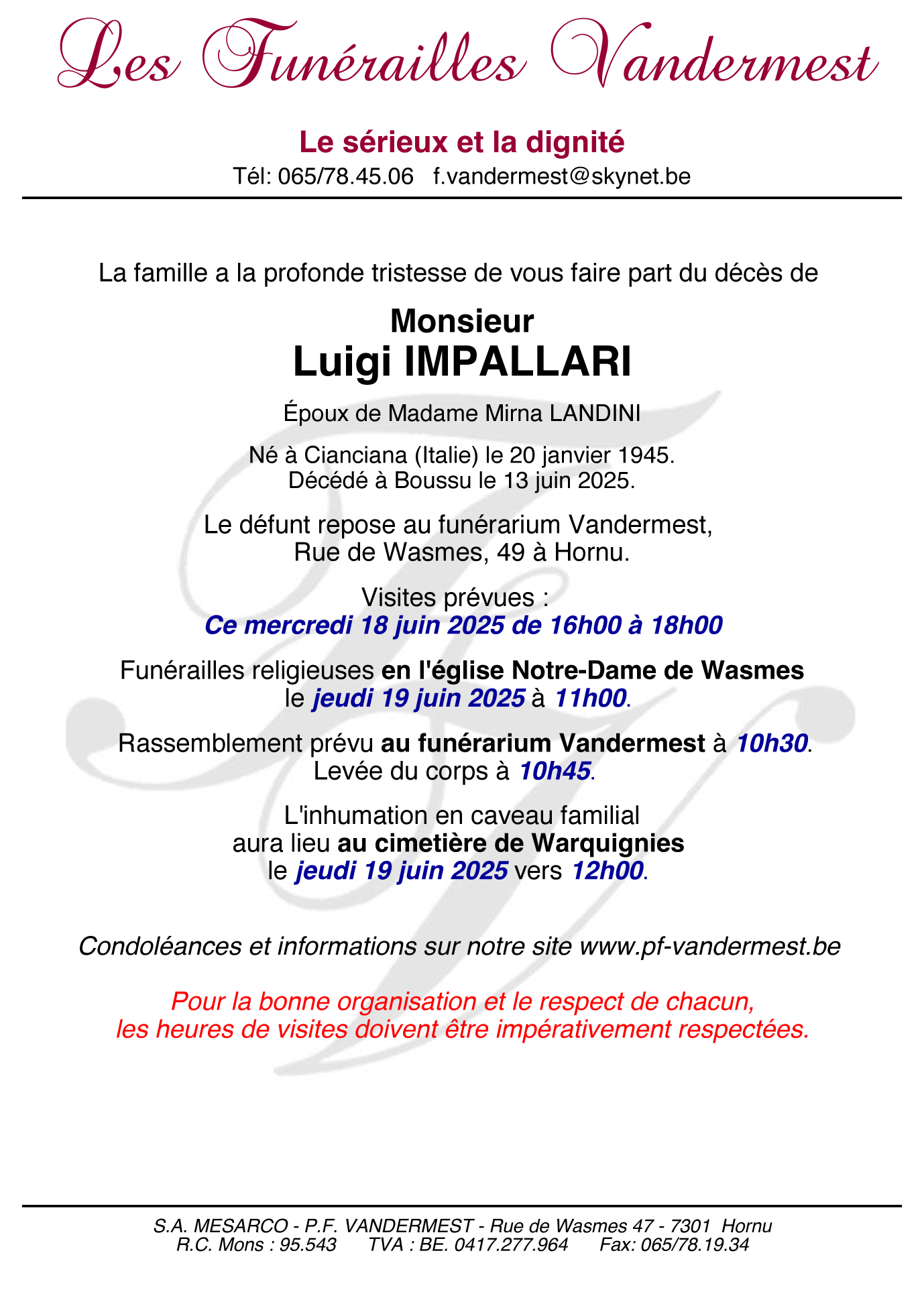 Image Annonce nécrologique