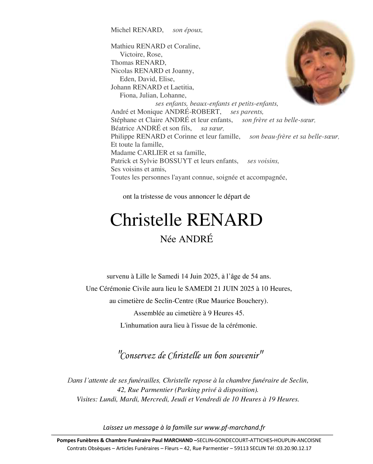 Image Pour voir le faire-part de Christelle CLIQUEZ ICI 