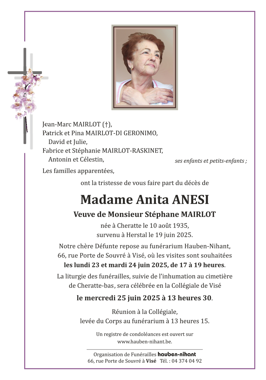 Image Annonce nécrologique