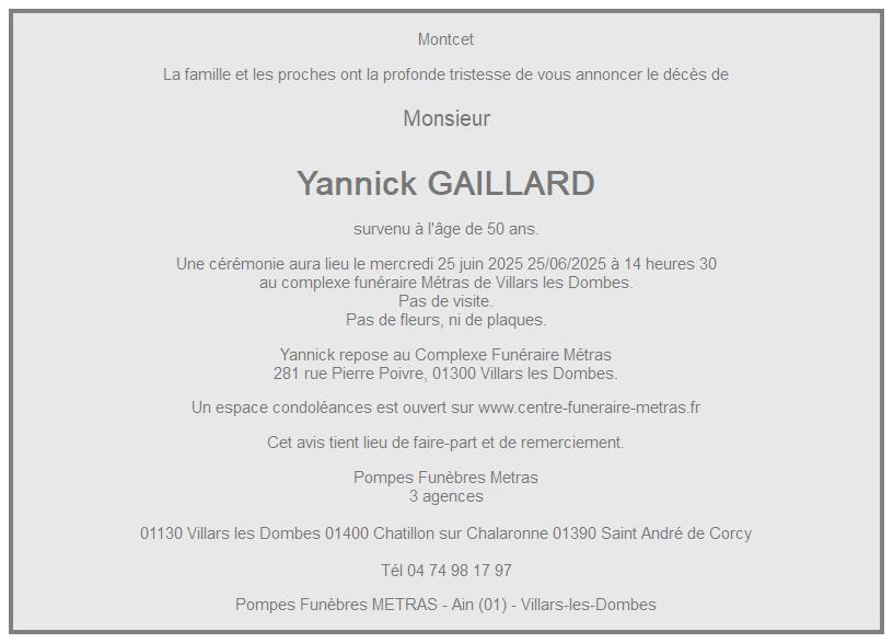 Image Annonce nécrologique