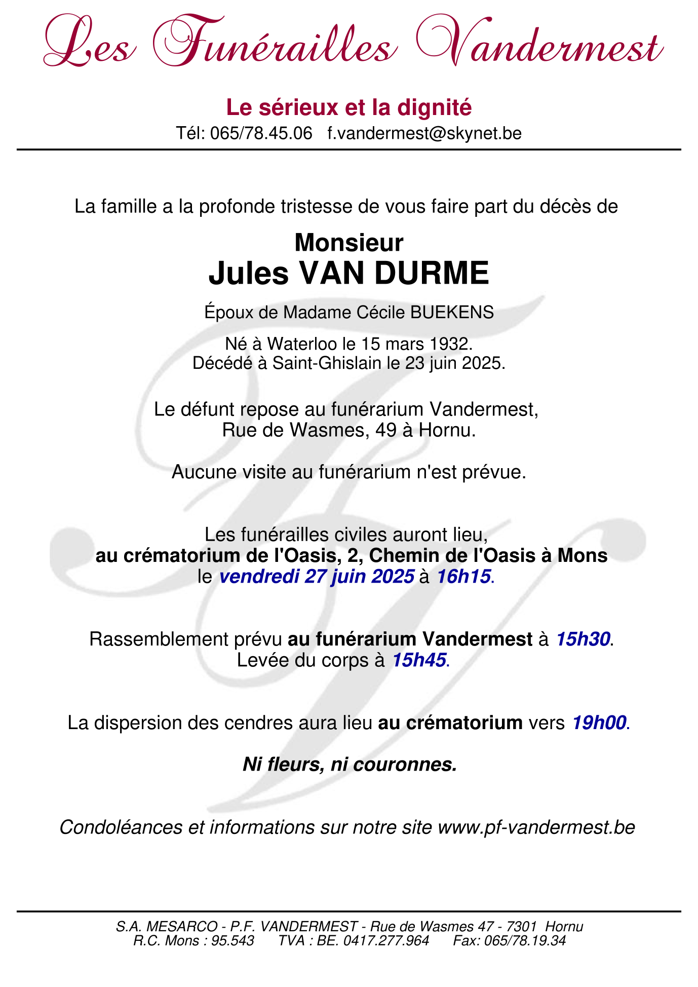 Image Annonce nécrologique