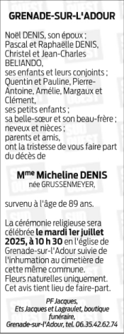 Image Annonce nécrologique