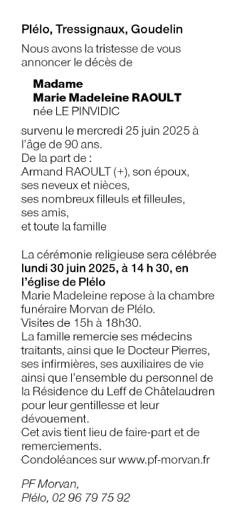 Image Annonce nécrologique