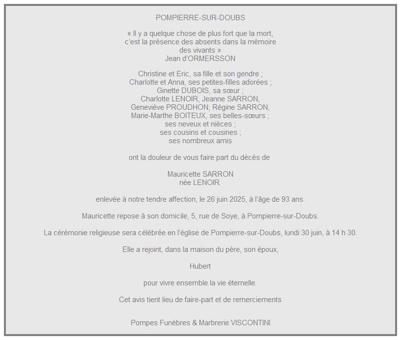 Image Annonce nécrologique