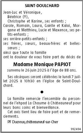 Image Annonce nécrologique
