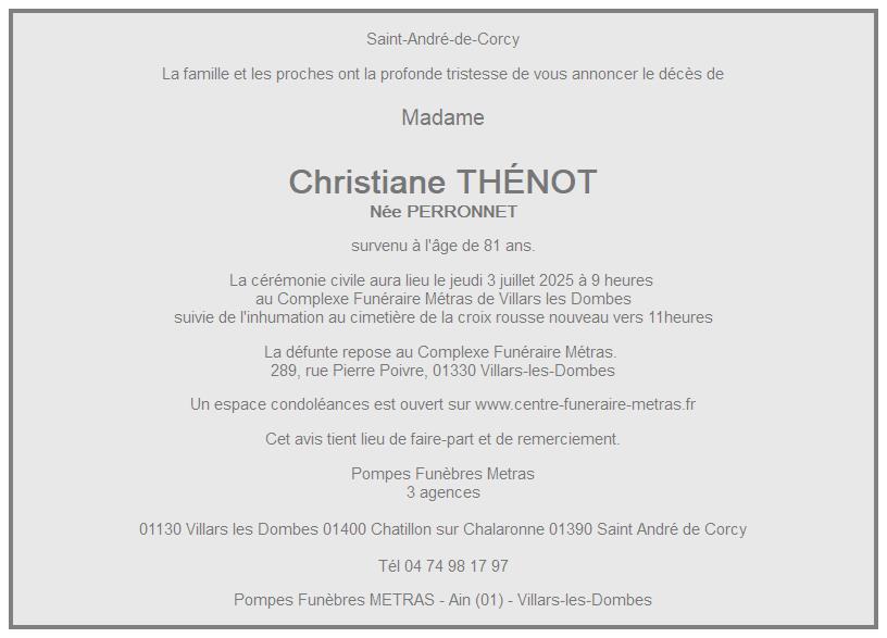 Image Annonce nécrologique
