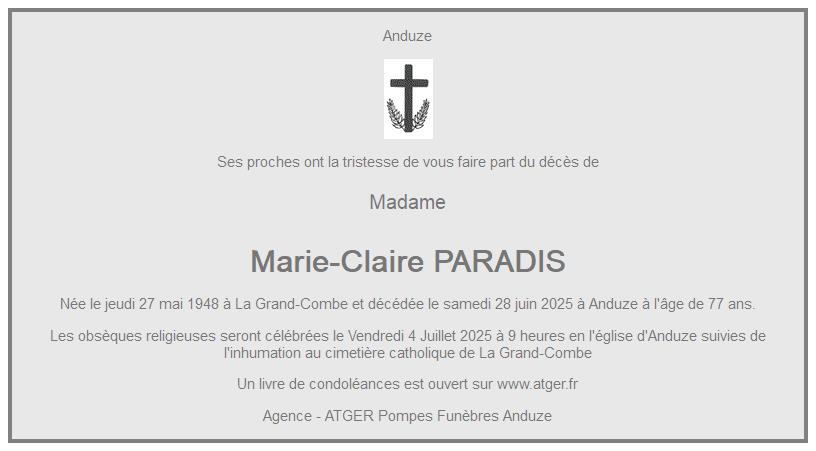 Image Annonce nécrologique