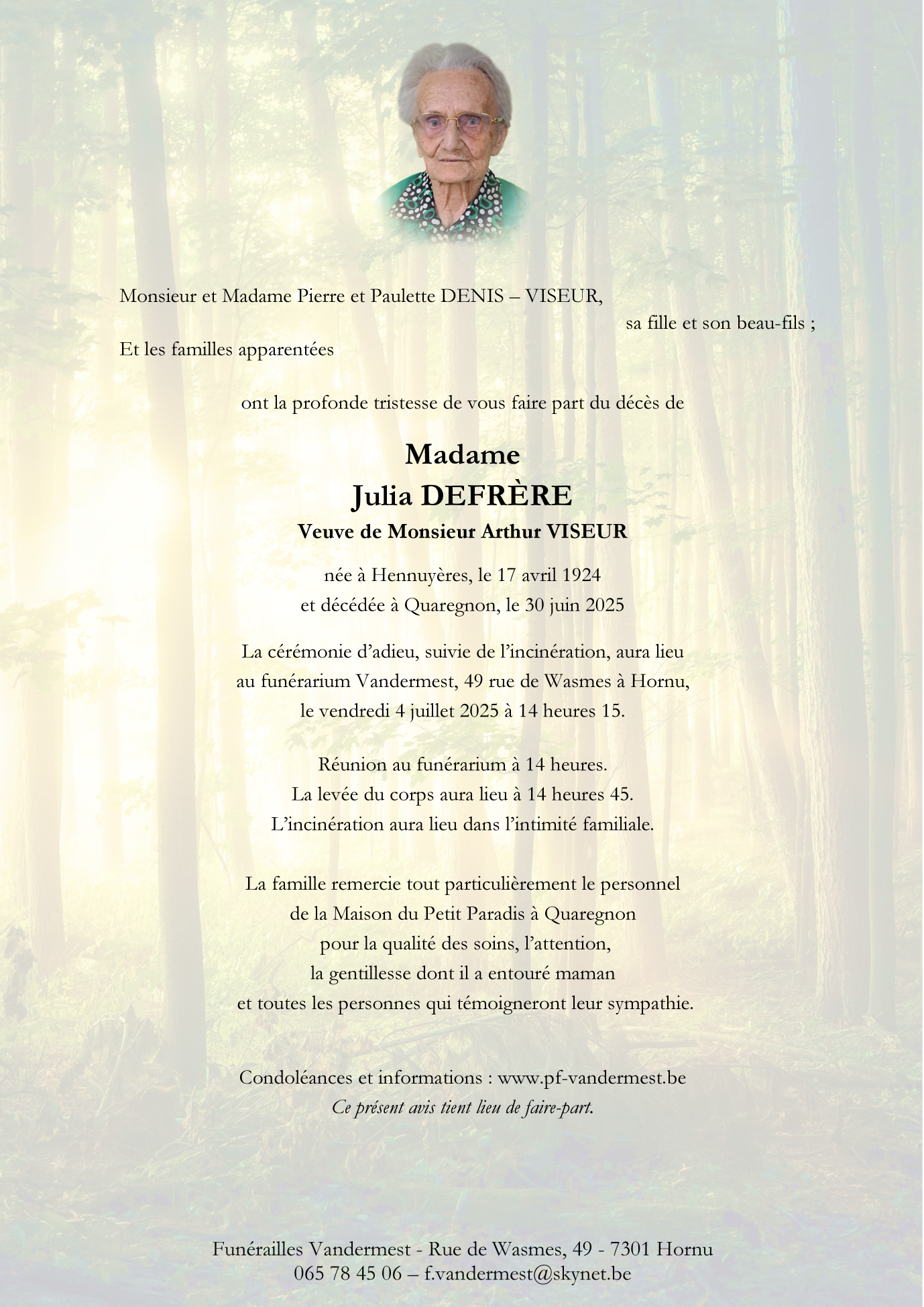 Image Annonce nécrologique