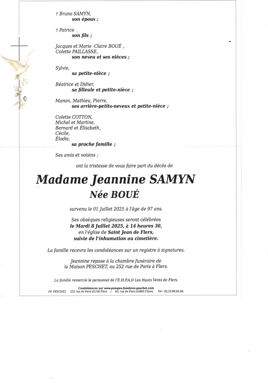 Image Annonce nécrologique