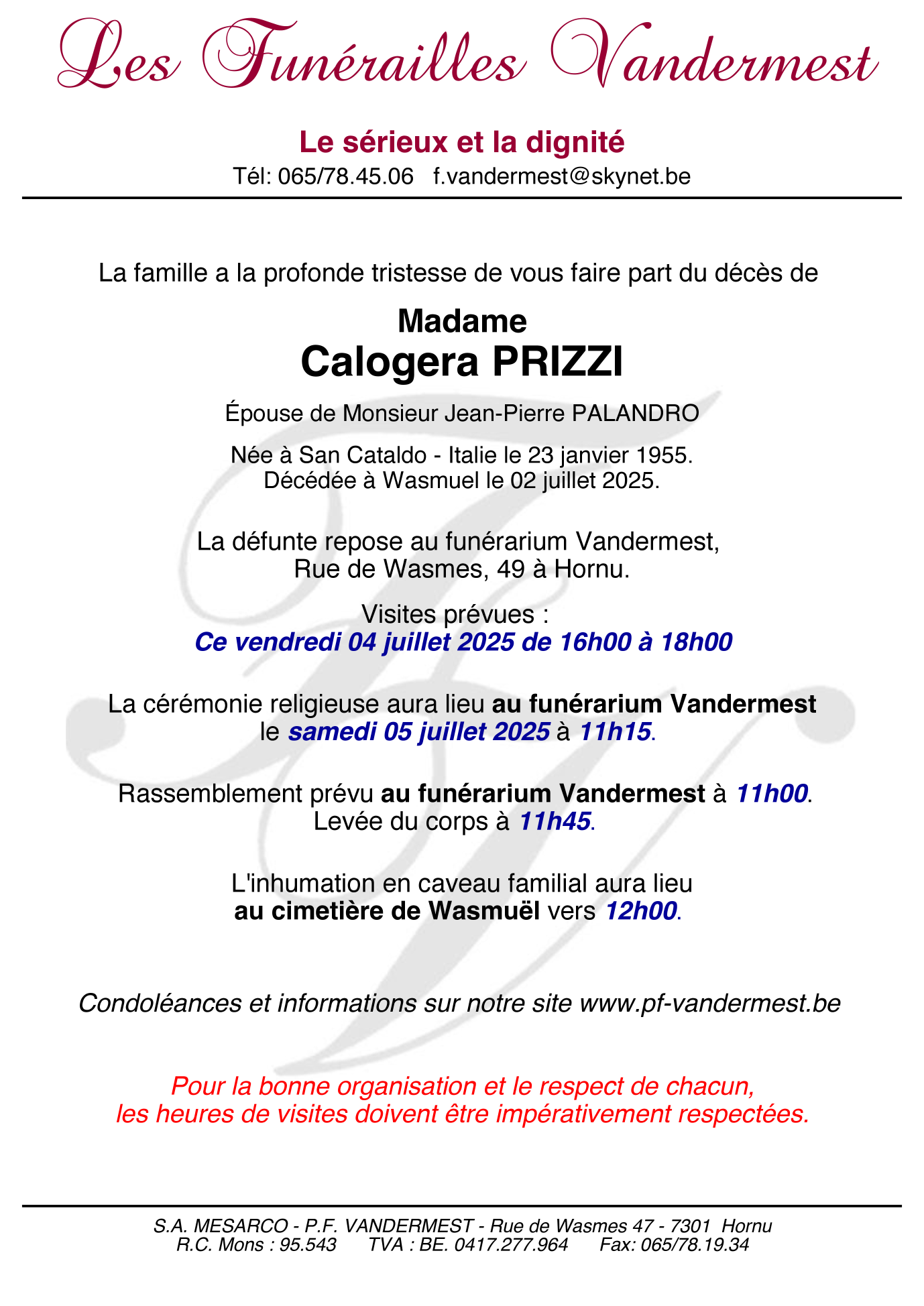 Image Annonce nécrologique