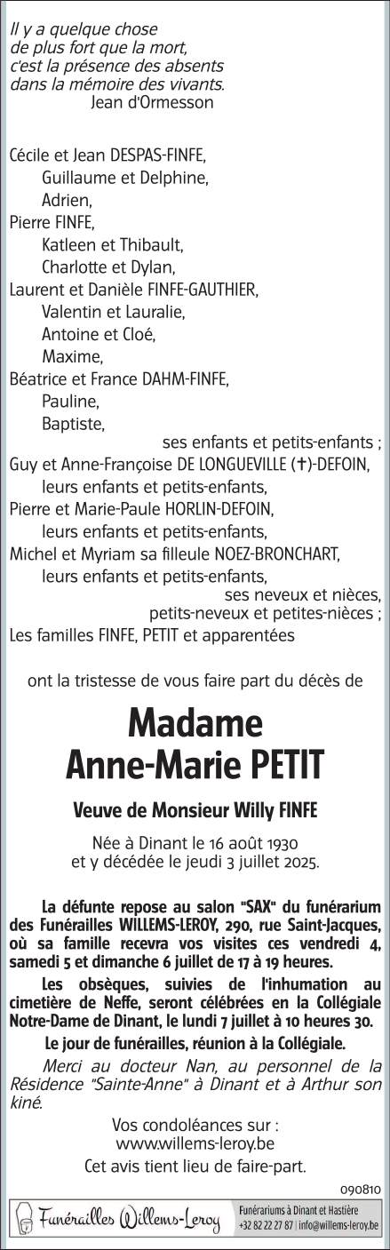 Image Annonce nécrologique