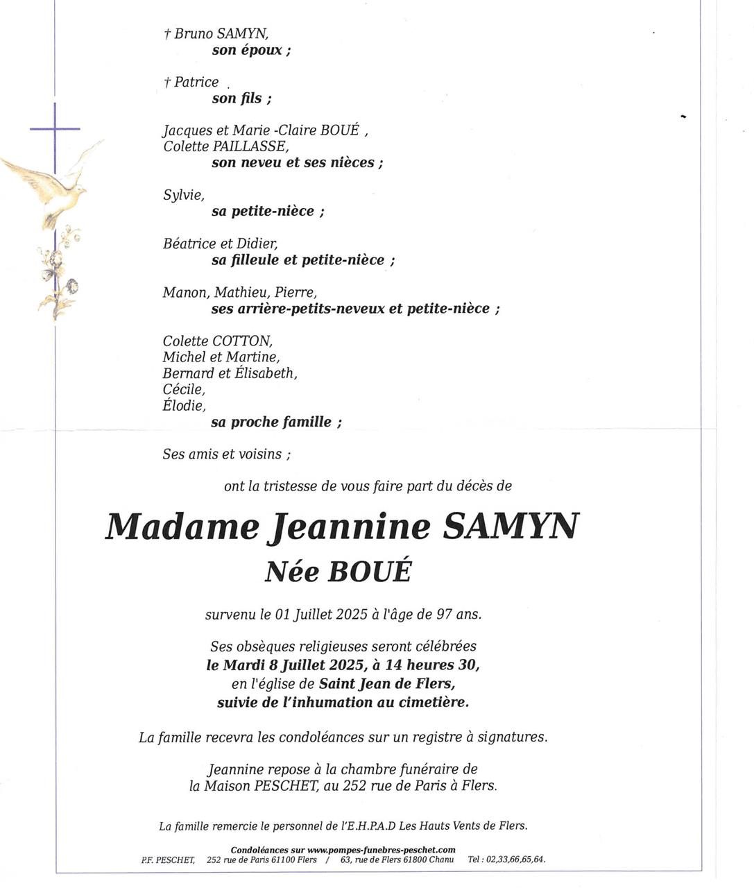 Image Annonce nécrologique