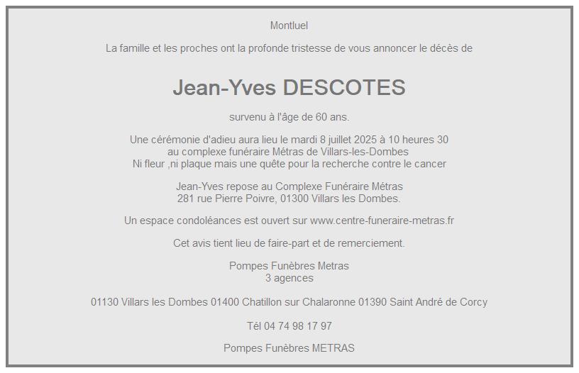 Image Annonce nécrologique