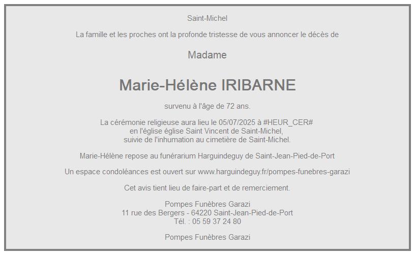 Image Annonce nécrologique