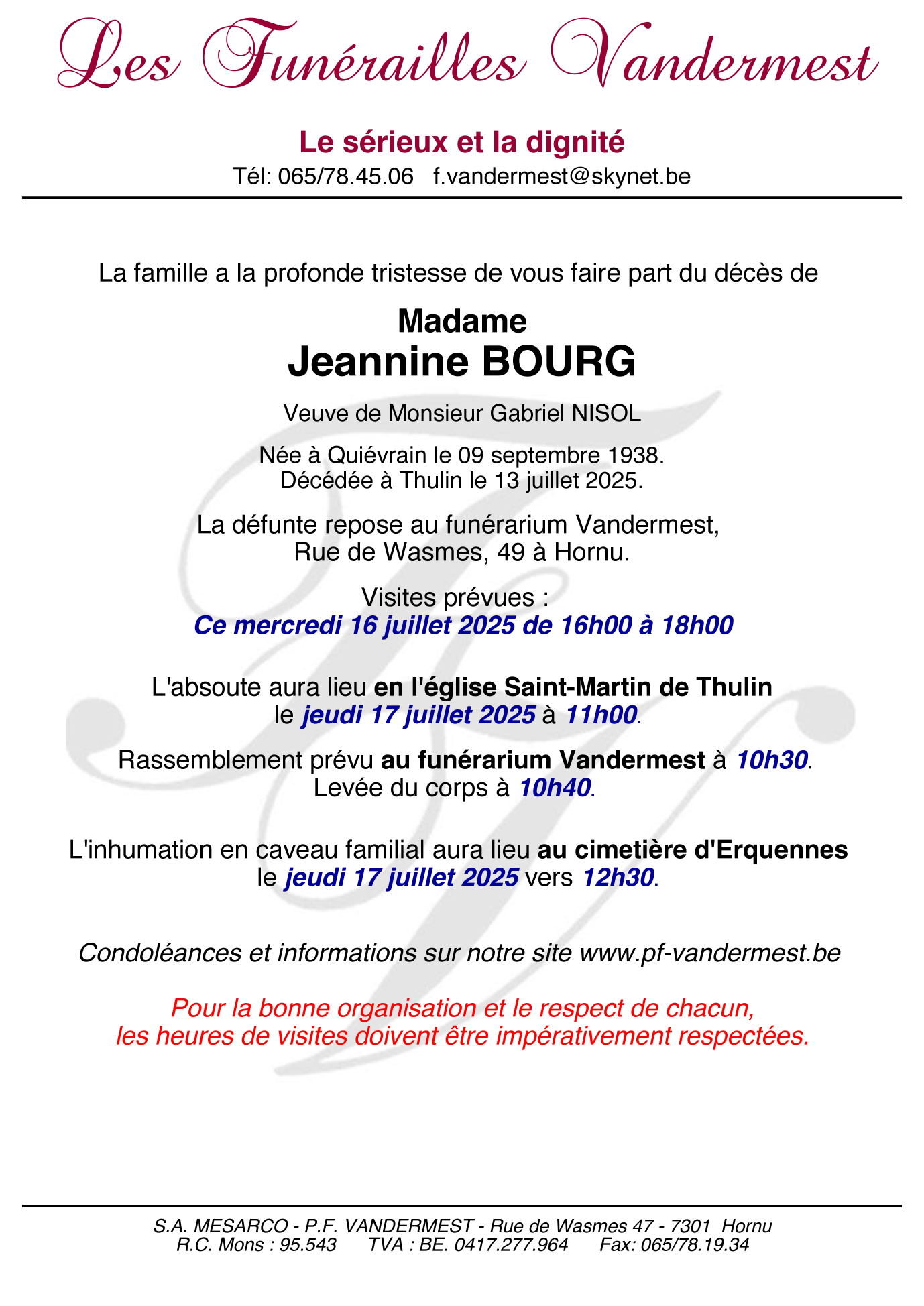 Image Annonce nécrologique