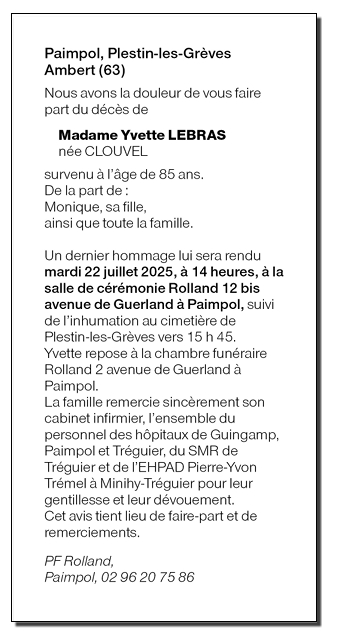 Image Annonce nécrologique