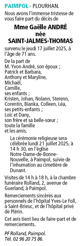 Image Annonce nécrologique