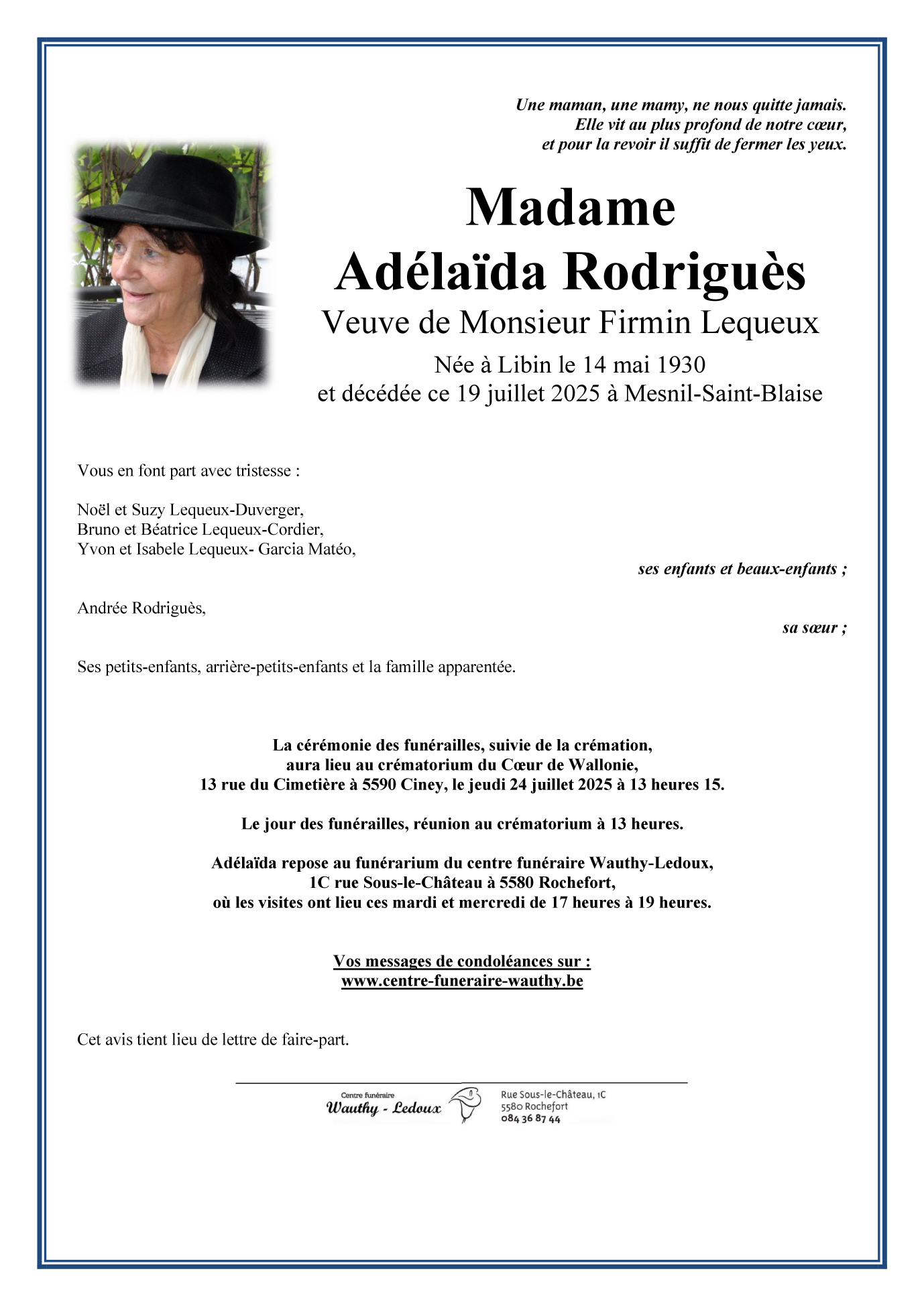 Image Annonce nécrologique