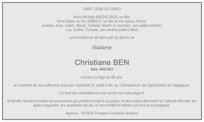 Image Annonce nécrologique