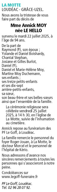 Image Annonce nécrologique