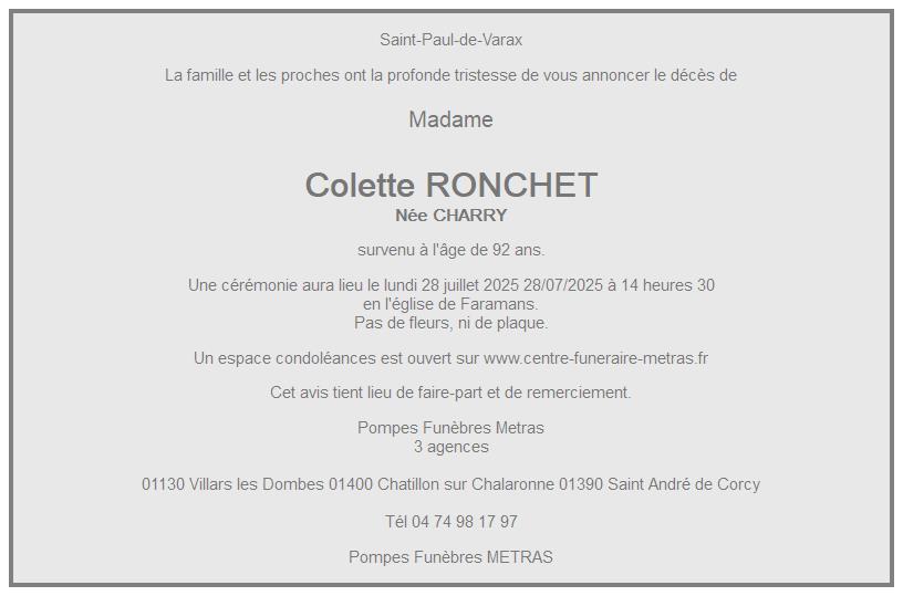 Image Annonce nécrologique