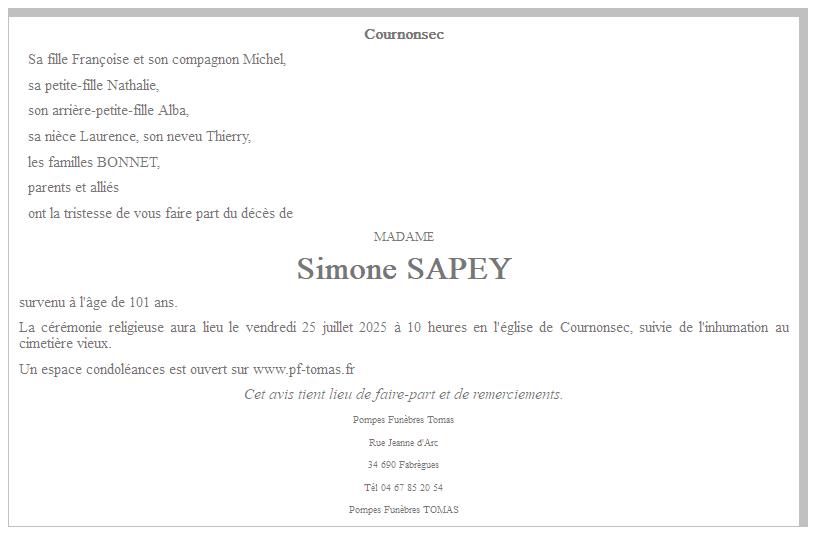 Image Annonce nécrologique