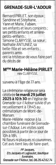 Image Annonce nécrologique