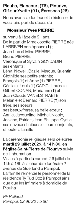 Image Annonce nécrologique
