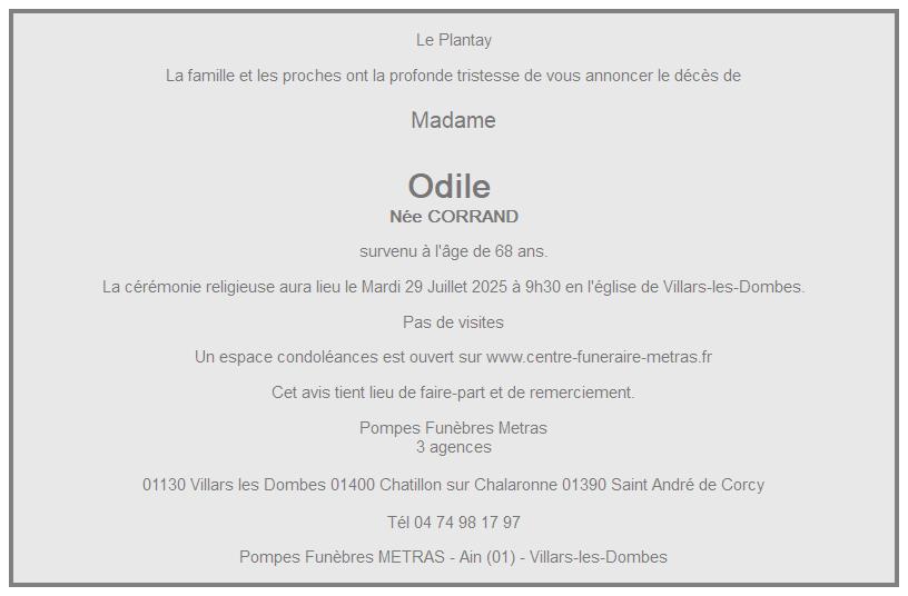 Image Annonce nécrologique