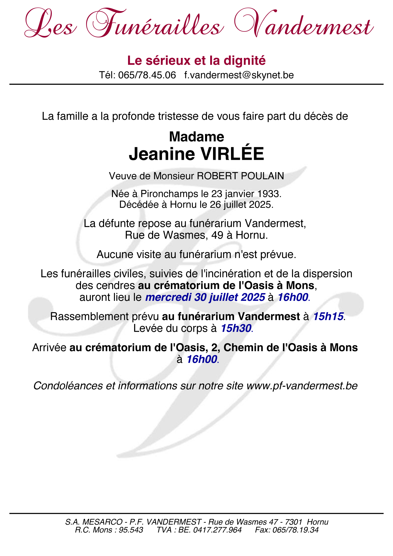 Image Annonce nécrologique