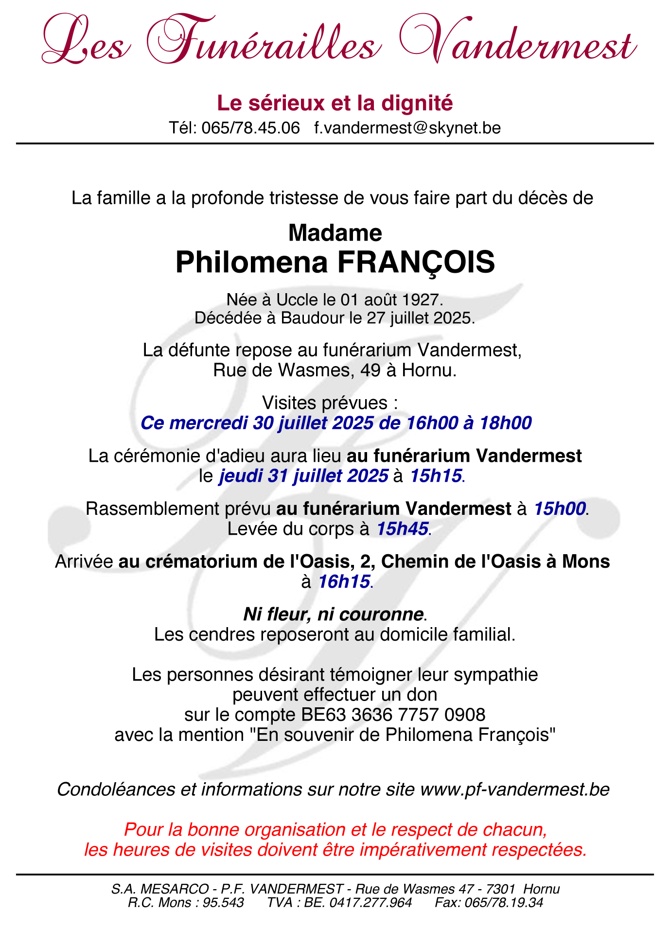 Image Annonce nécrologique
