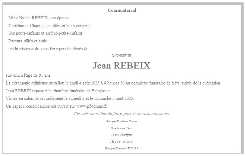 Image Annonce nécrologique