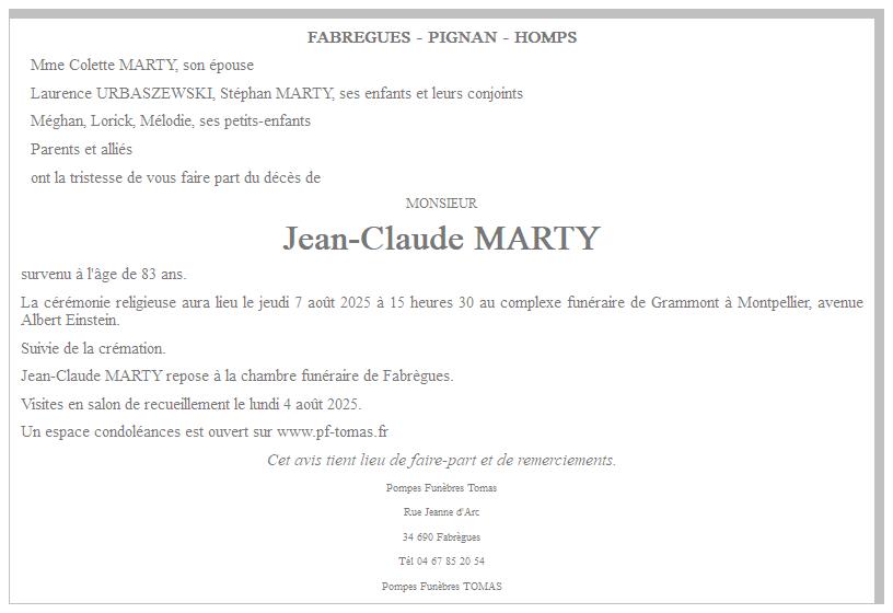 Image Annonce nécrologique