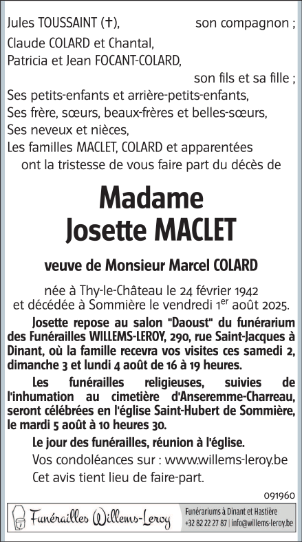 Image Annonce nécrologique
