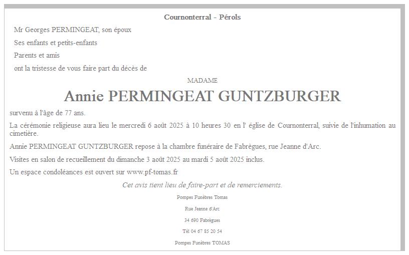Image Annonce nécrologique