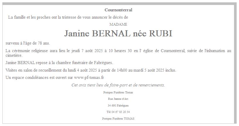 Image Annonce nécrologique