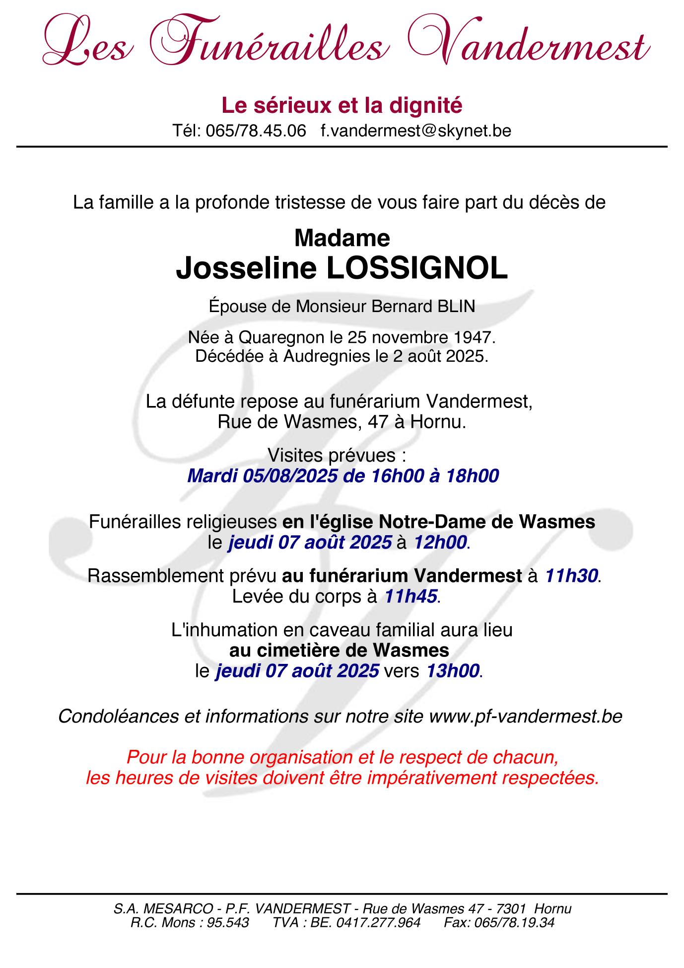 Image Annonce nécrologique