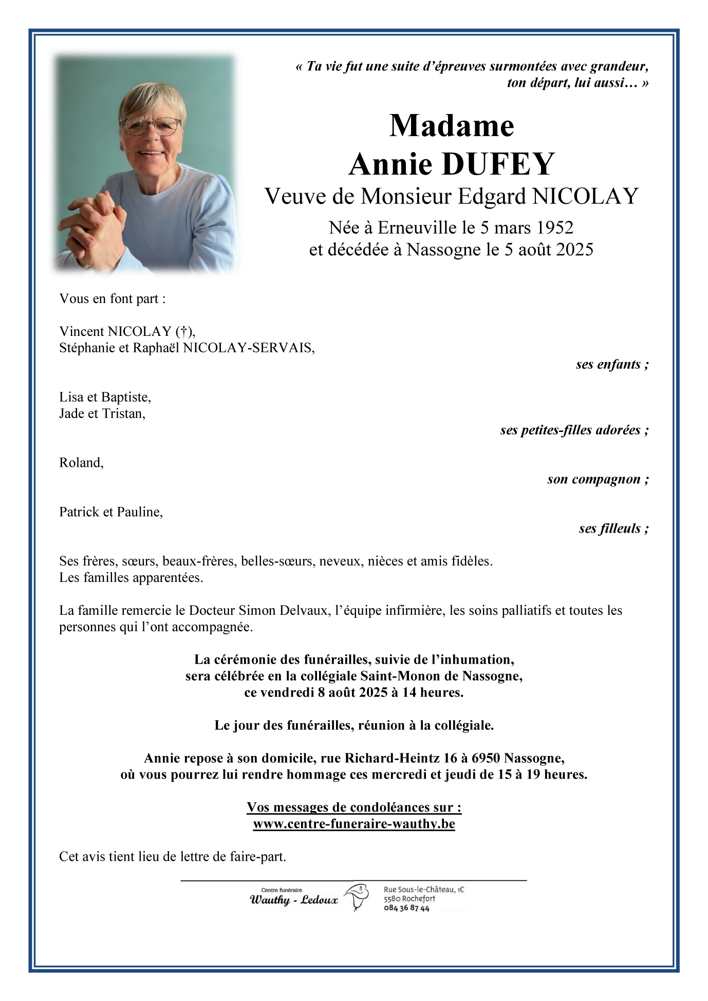 Image Annonce nécrologique