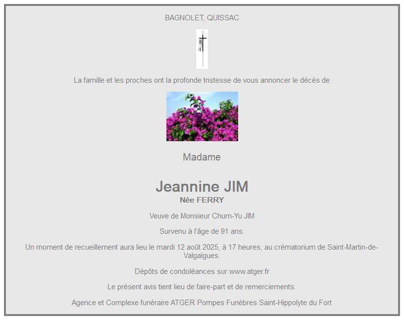 Image Annonce nécrologique